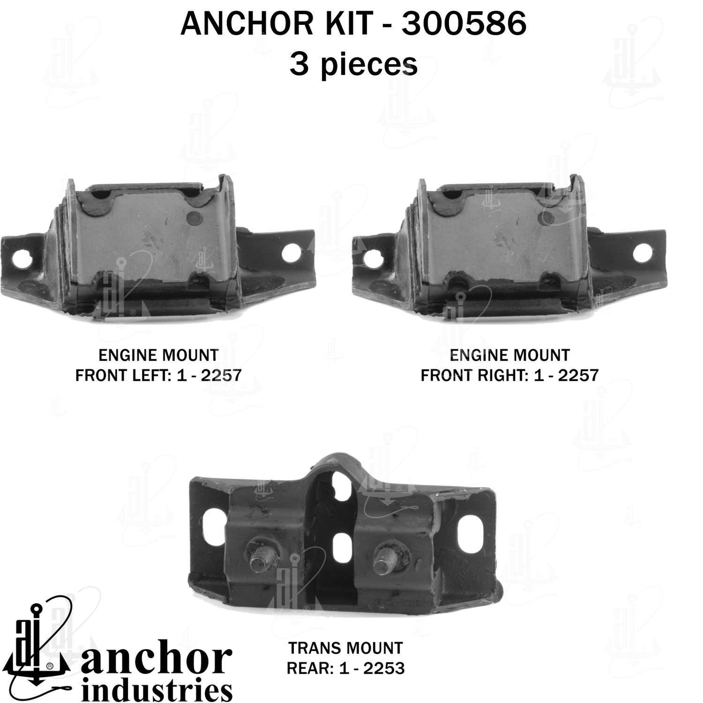 Anchor Engine Mount Kit 300586