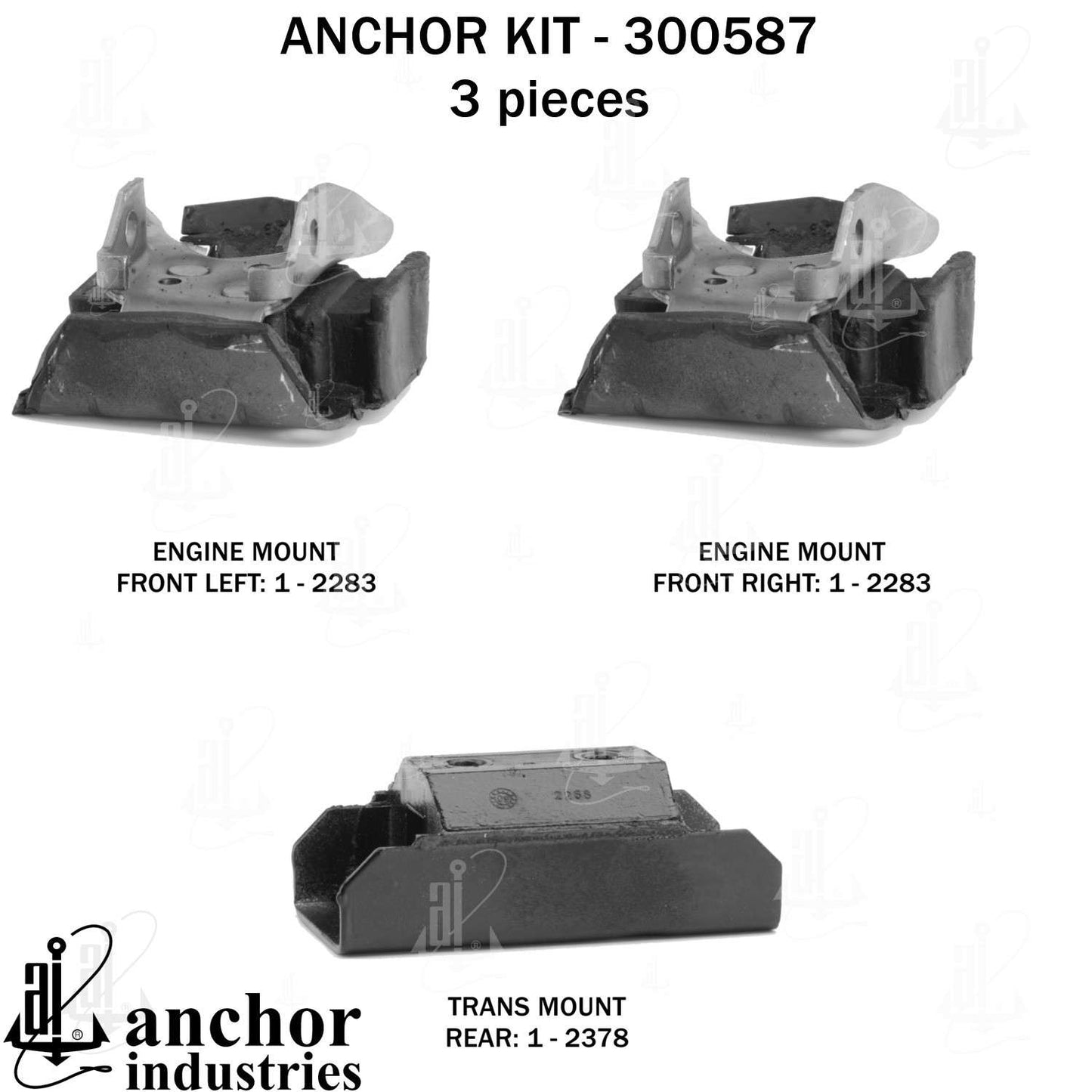 Anchor Engine Mount Kit 300587