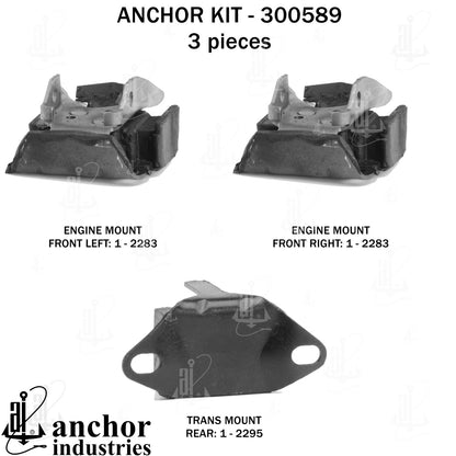 Anchor Mounts Engine Mount Kit 300589 image 5