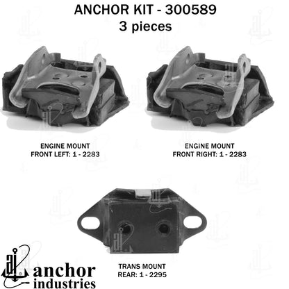 Anchor Mounts Engine Mount Kit 300589 main image