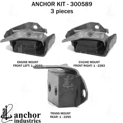 Anchor Mounts Engine Mount Kit 300589 image 3