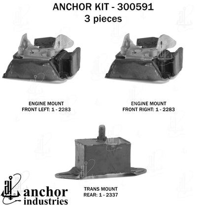 Anchor Engine Mount Kit 300591