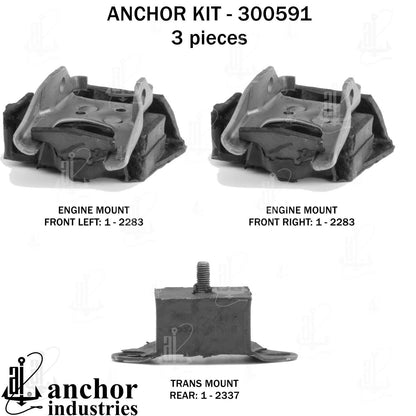 Anchor Engine Mount Kit 300591