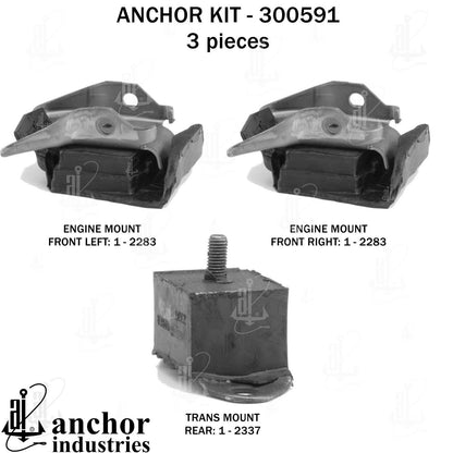 Anchor Engine Mount Kit 300591