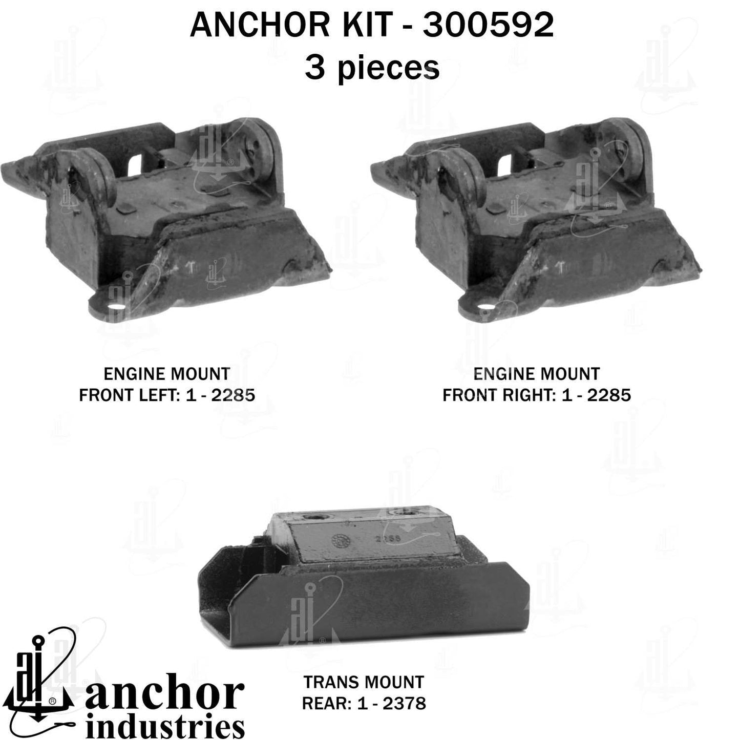 Anchor Engine Mount Kit 300592