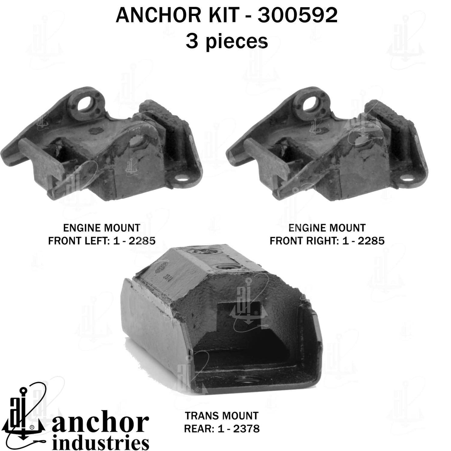 Anchor Engine Mount Kit 300592