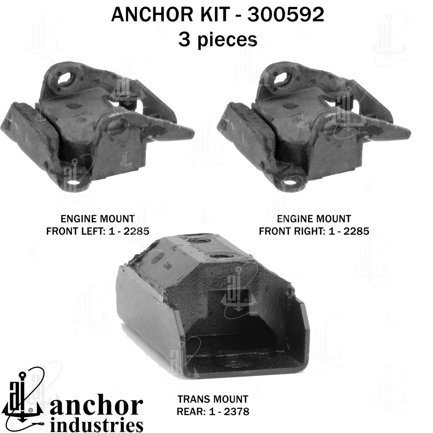 Anchor Engine Mount Kit 300592