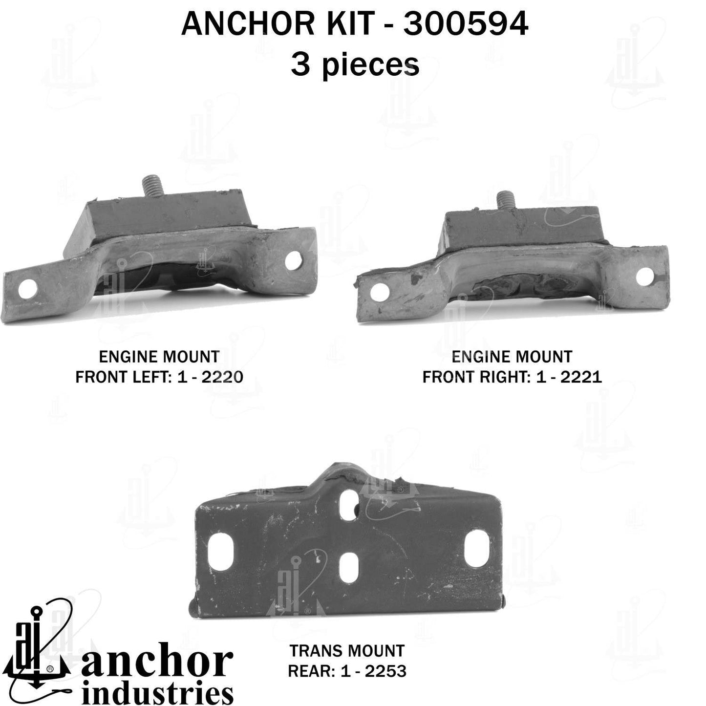 Anchor Engine Mount Kit 300594