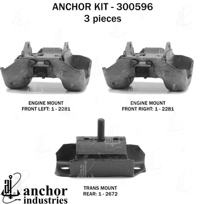 Anchor Engine Mount Kit 300596