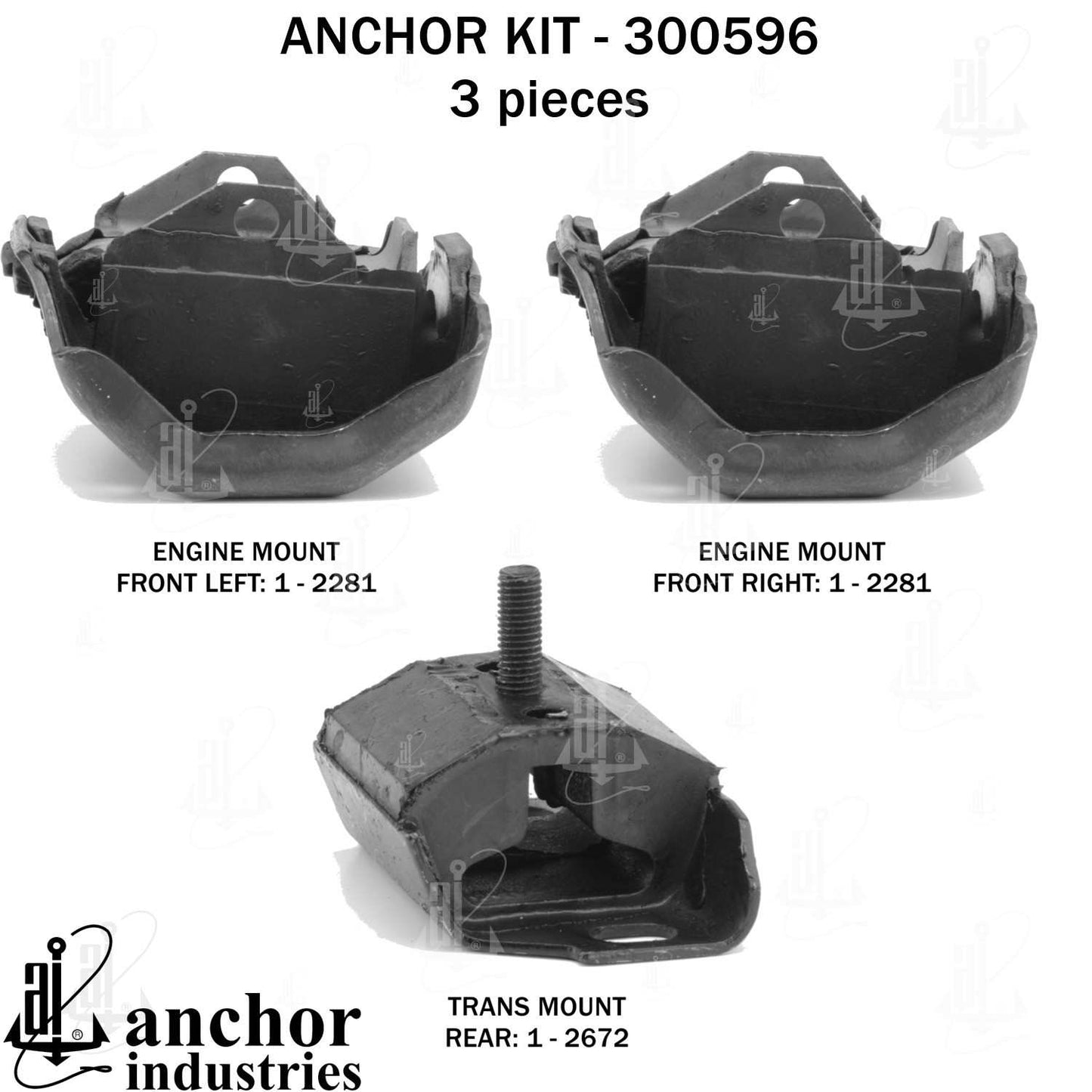 Anchor Engine Mount Kit 300596