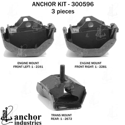 Anchor Engine Mount Kit 300596