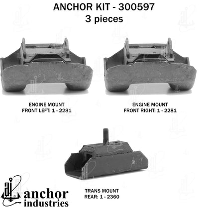 Anchor Engine Mount Kit 300597
