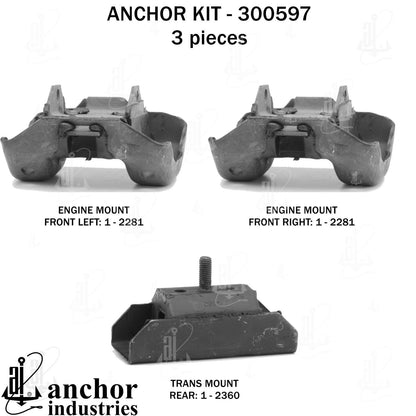 Anchor Engine Mount Kit 300597