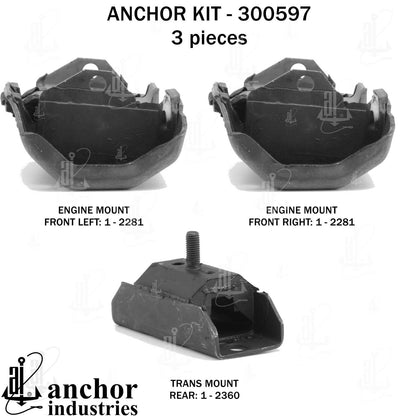 Anchor Engine Mount Kit 300597