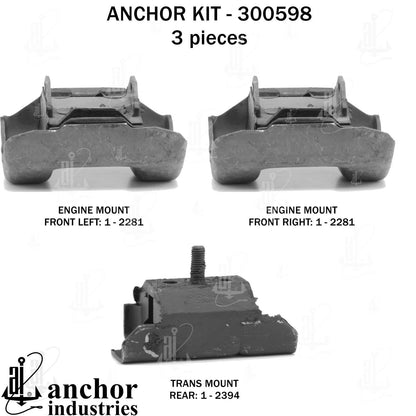 Anchor Engine Mount Kit 300598