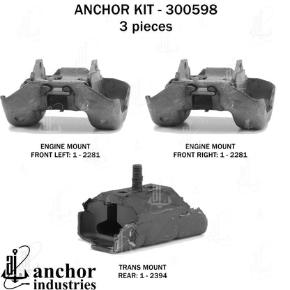 Anchor Engine Mount Kit 300598