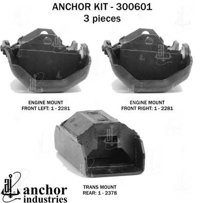 Anchor Engine Mount Kit 300601