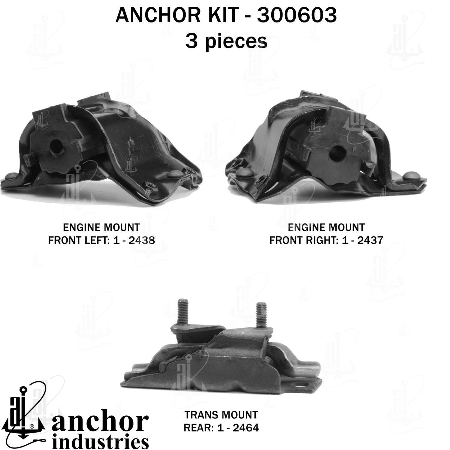 Anchor Engine Mount Kit 300603