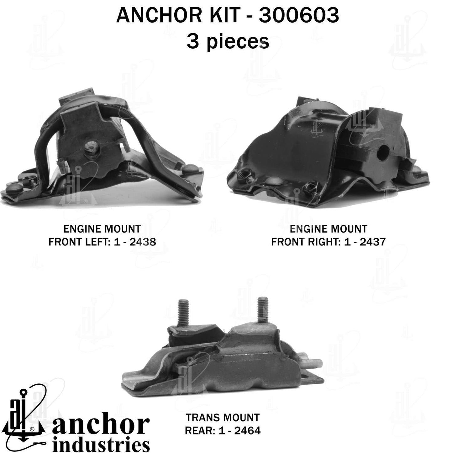Anchor Engine Mount Kit 300603