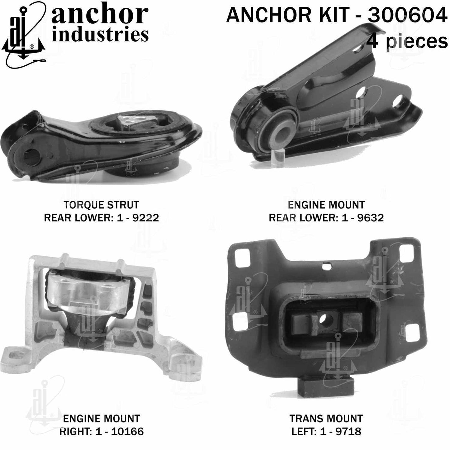 Anchor Engine Mount Kit 300604