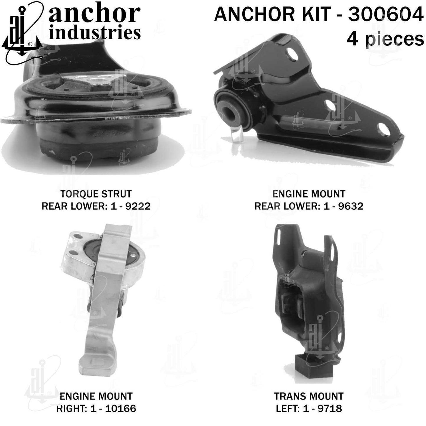 Anchor Engine Mount Kit 300604