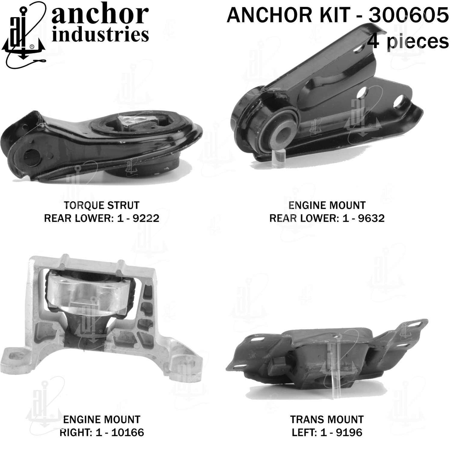 Anchor Engine Mount Kit 300605