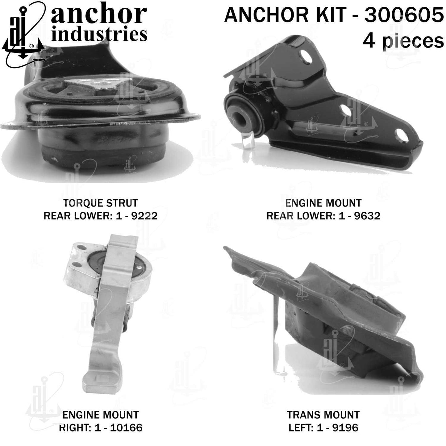Anchor Engine Mount Kit 300605
