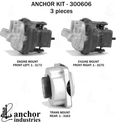 Anchor Engine Mount Kit 300606