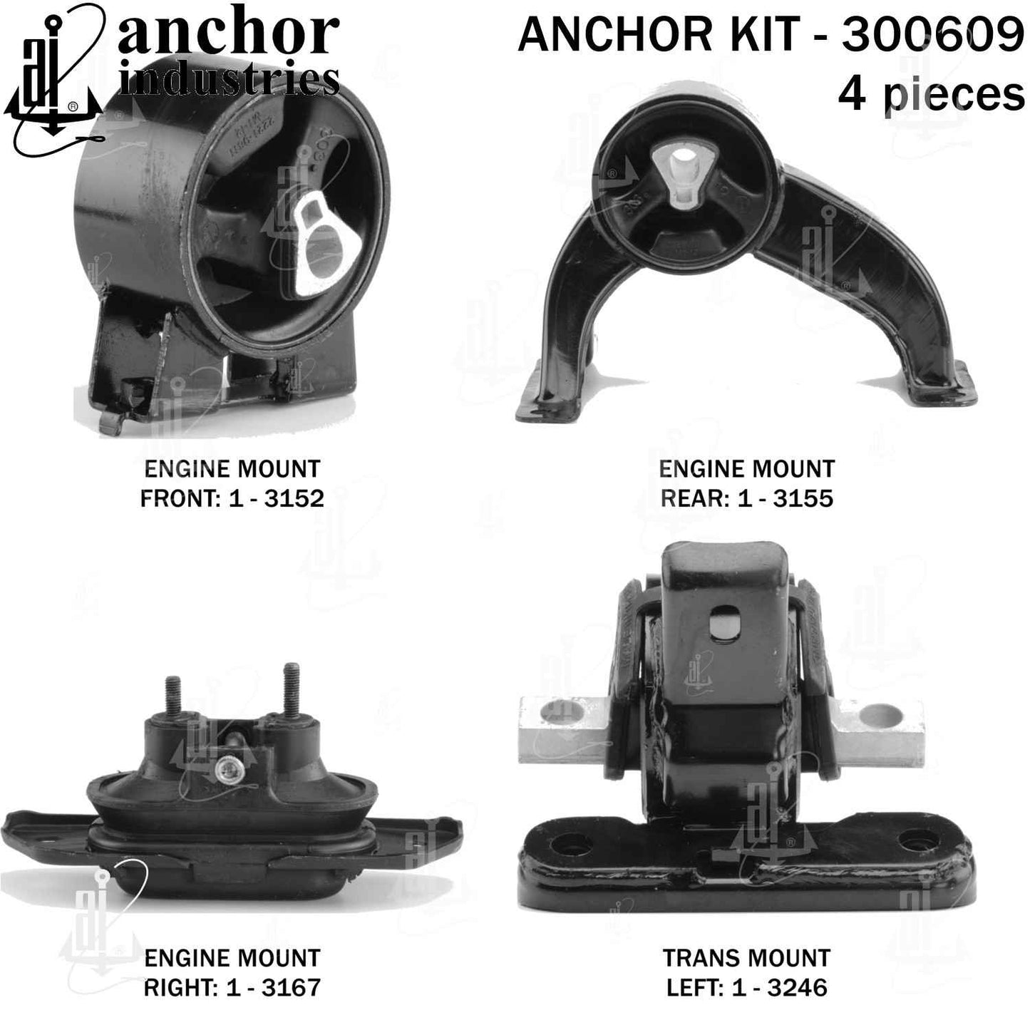 Anchor Engine Mount Kit 300609