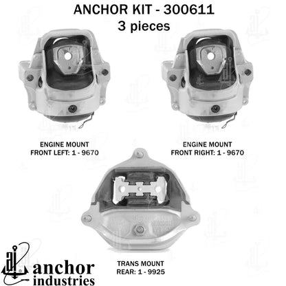 Anchor Engine Mount Kit 300611