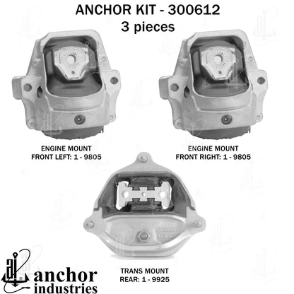 Anchor Engine Mount Kit 300612
