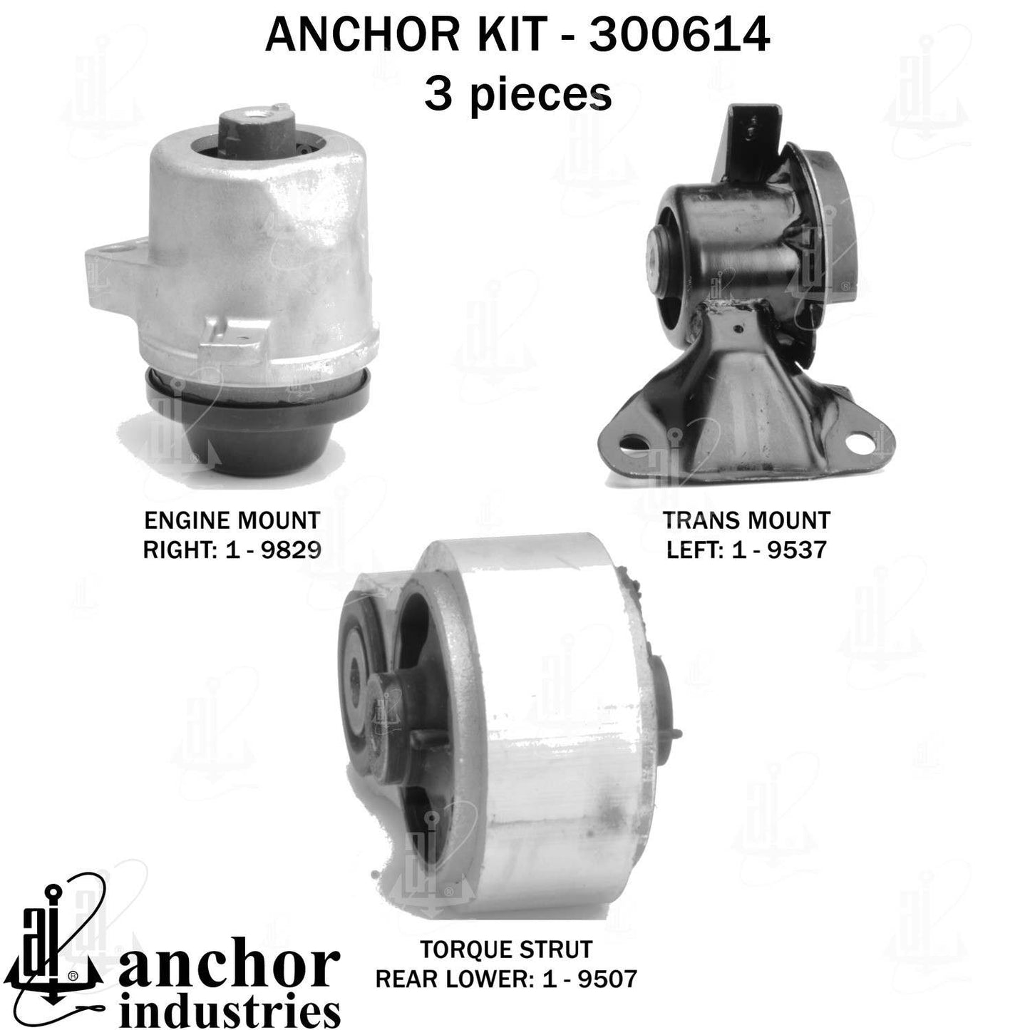 Anchor Engine Mount Kit 300614