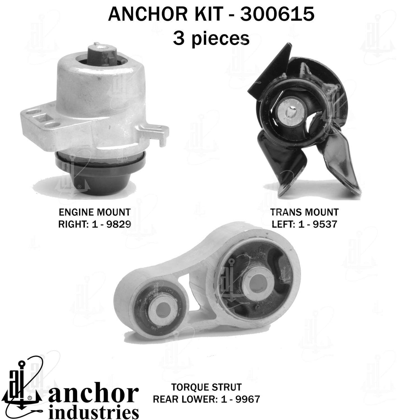 Anchor Engine Mount Kit 300615