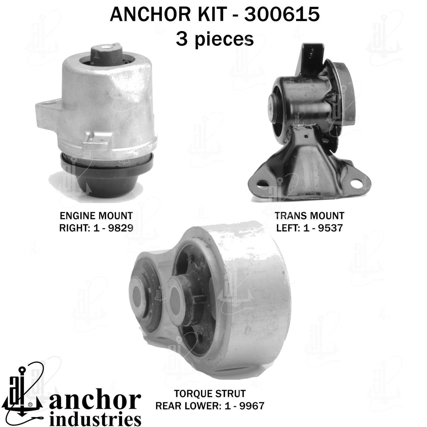 Anchor Engine Mount Kit 300615