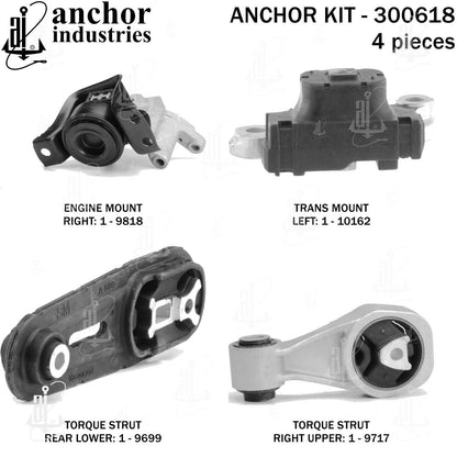 Anchor Engine Mount Kit 300618