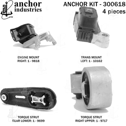 Anchor Engine Mount Kit 300618