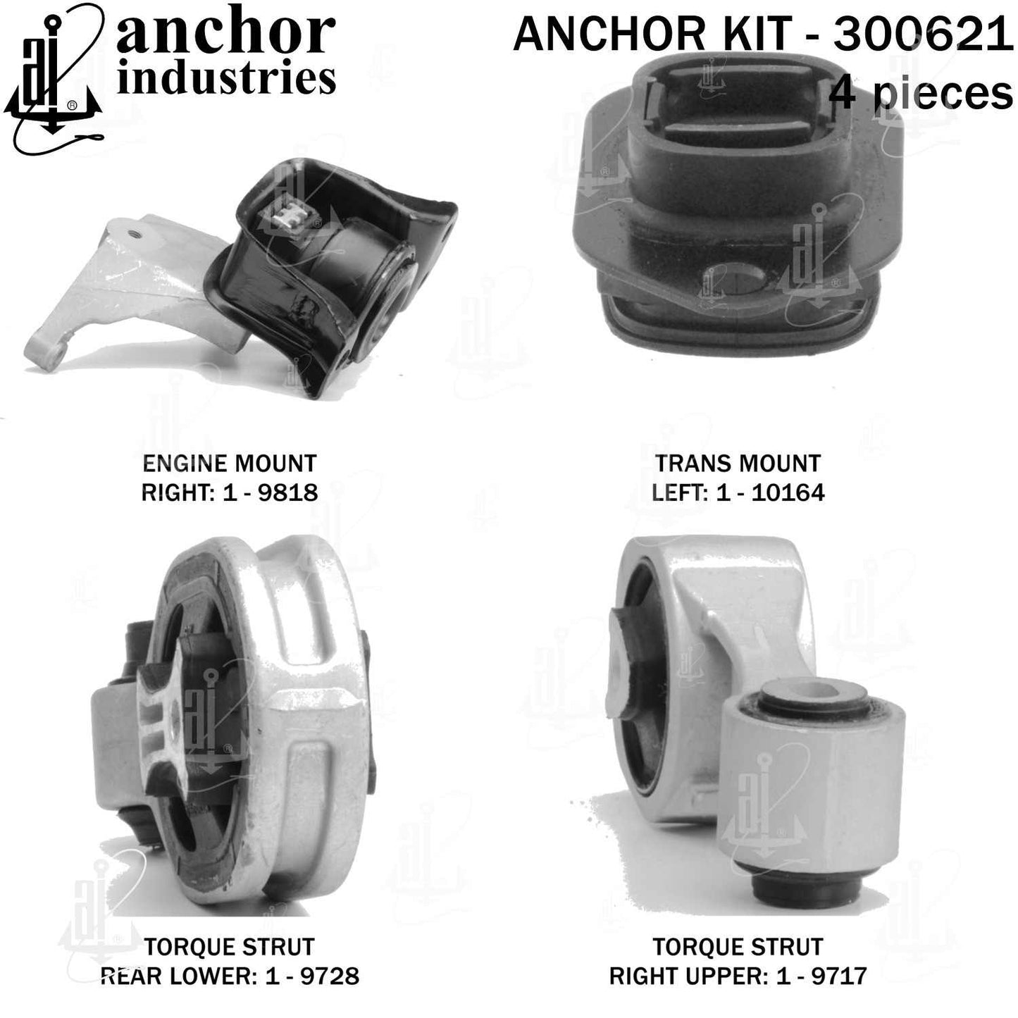 Anchor Engine Mount Kit 300621
