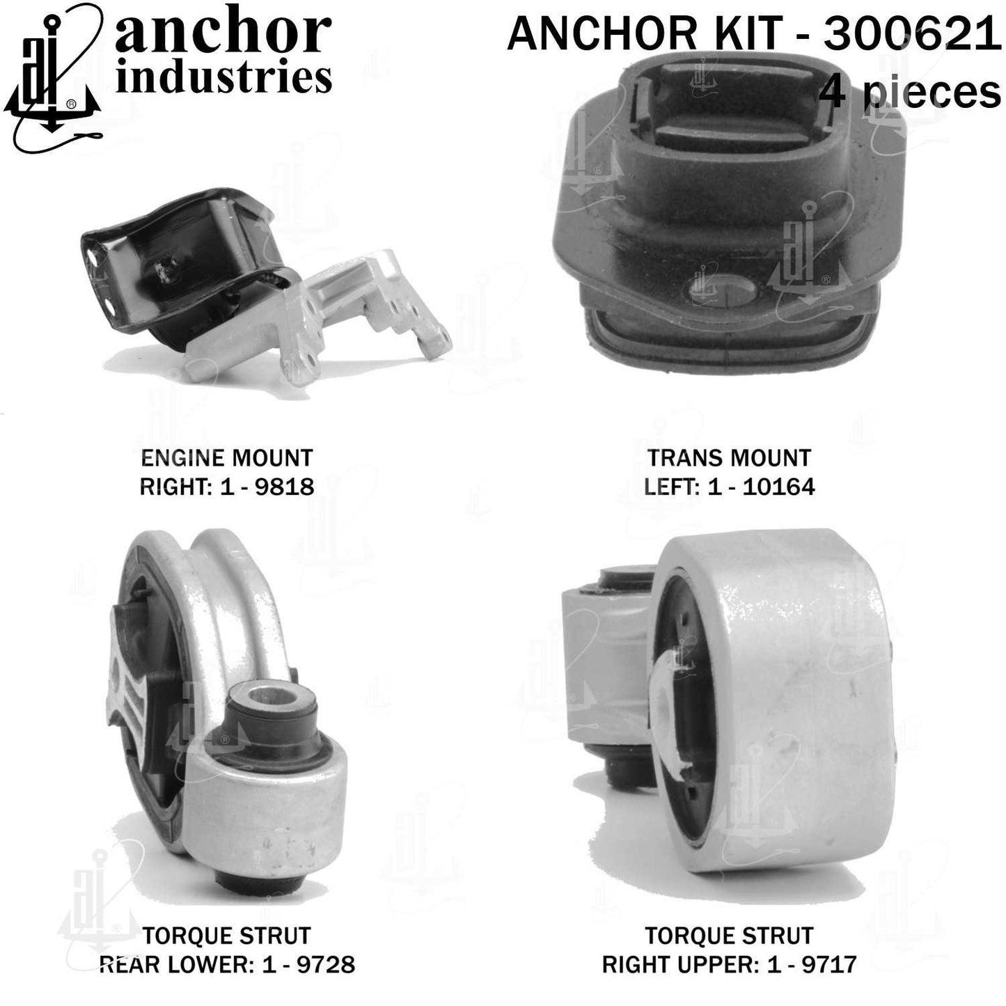 Anchor Engine Mount Kit 300621