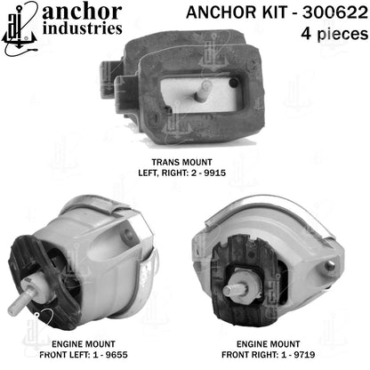 Anchor Mounts Engine Mount Kit 300622 main image