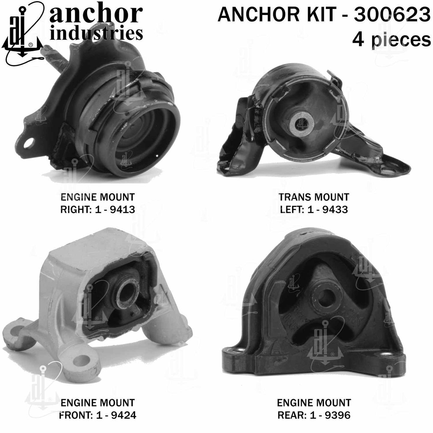 Anchor Engine Mount Kit 300623