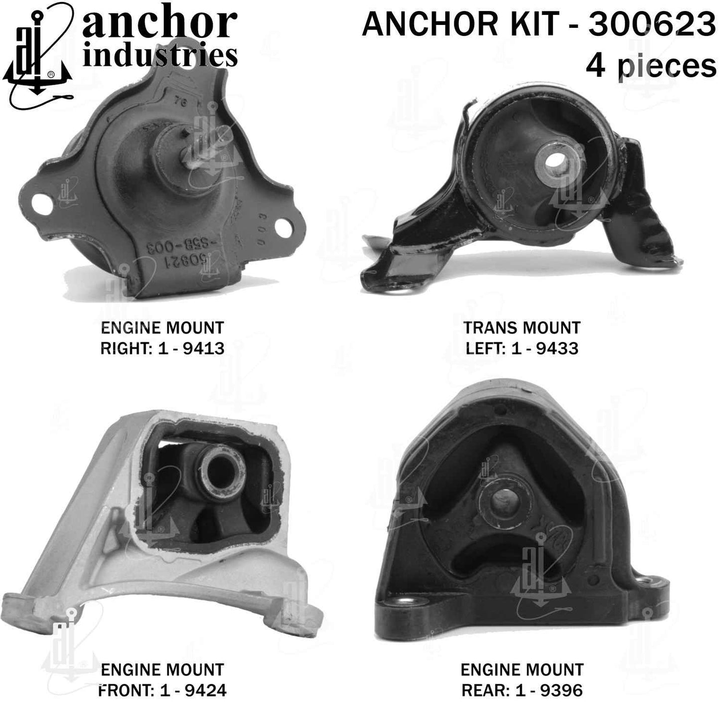 Anchor Engine Mount Kit 300623
