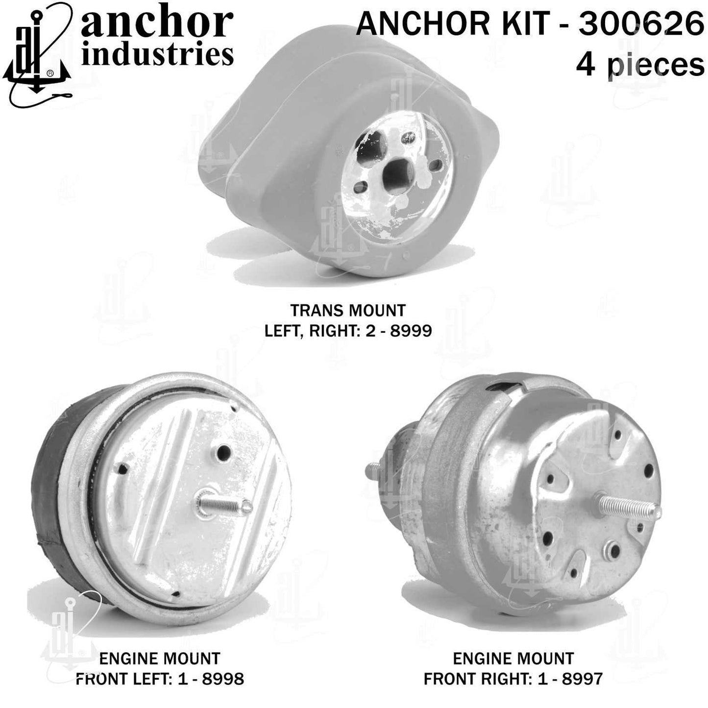 Anchor Engine Mount Kit 300626