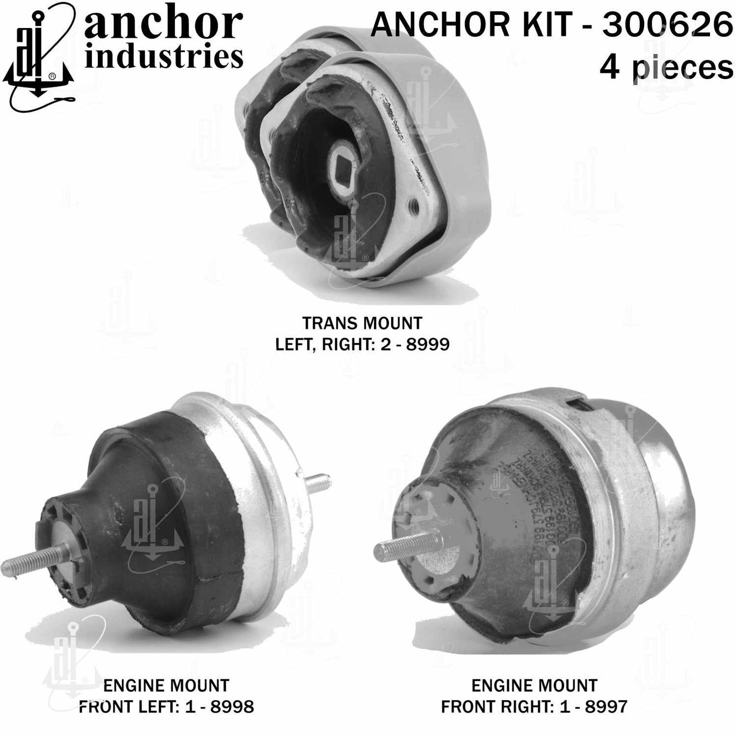 Anchor Engine Mount Kit 300626
