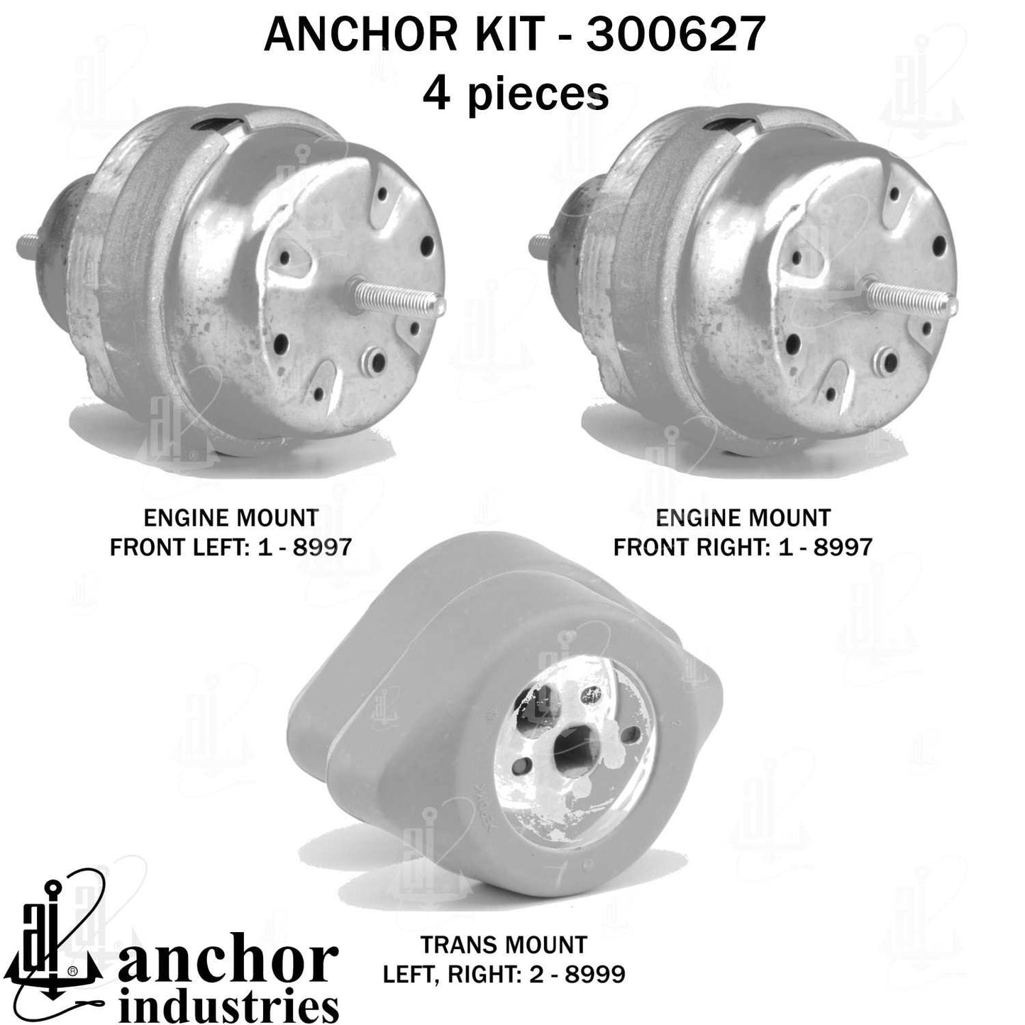 Anchor Engine Mount Kit 300627