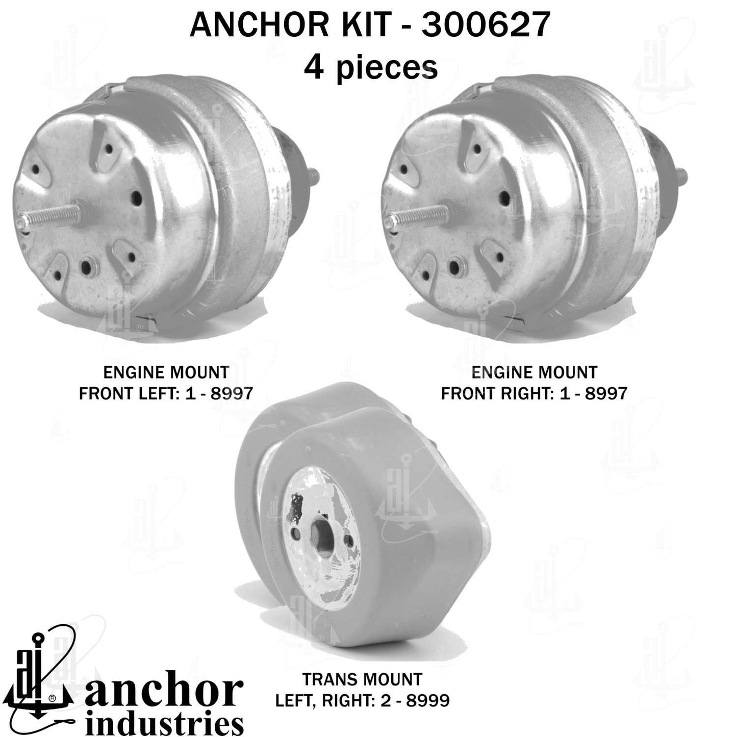 Anchor Engine Mount Kit 300627