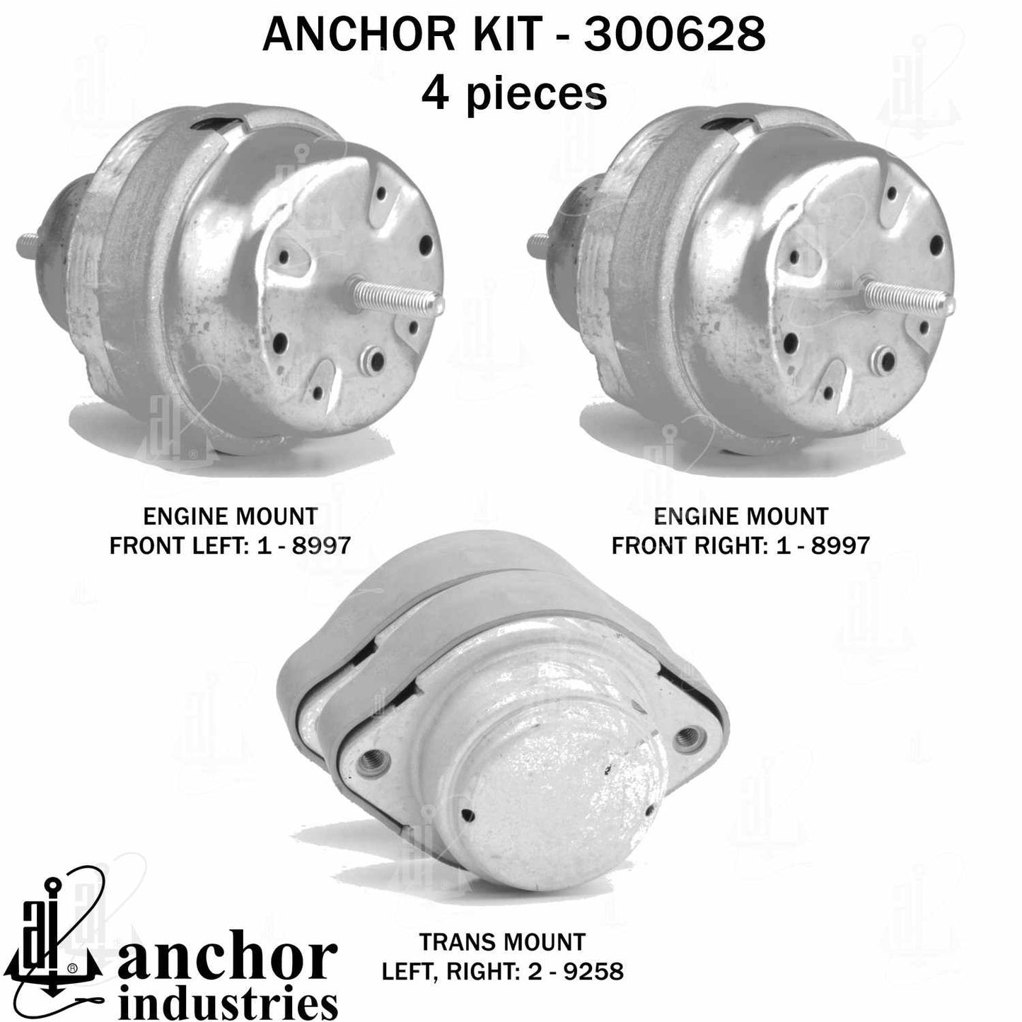 Anchor Engine Mount Kit 300628