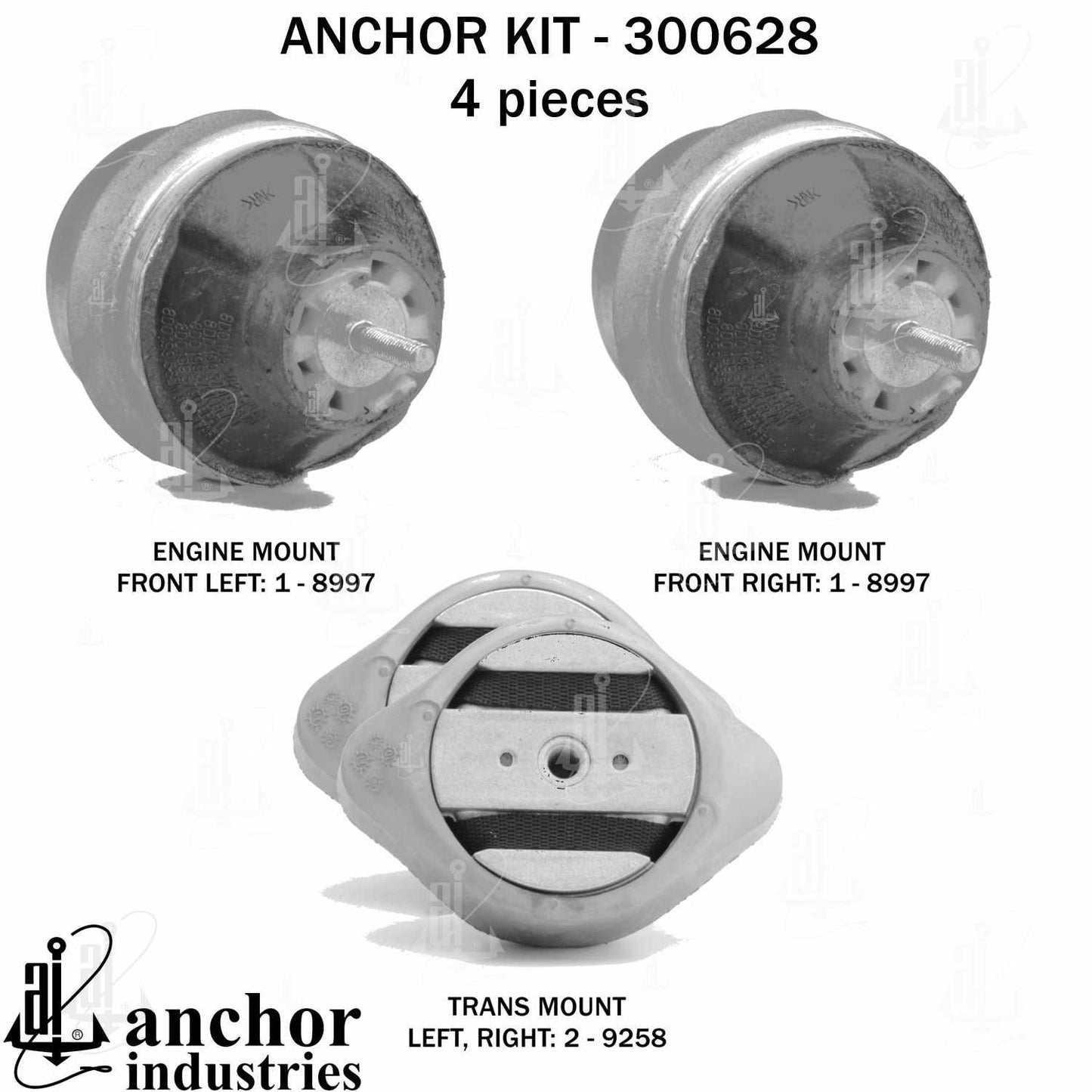 Anchor Engine Mount Kit 300628