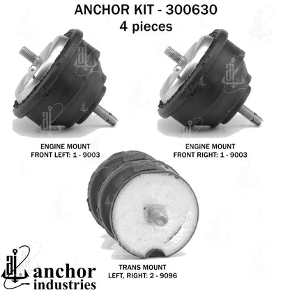Anchor Engine Mount Kit 300630