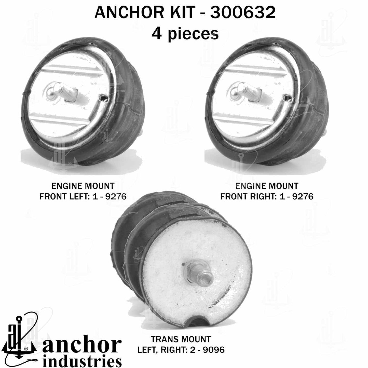 Anchor Engine Mount Kit 300632