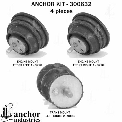 Anchor Engine Mount Kit 300632